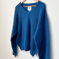 James Mohair Sweater in Blue