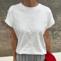 Ease Tee in Vintage White