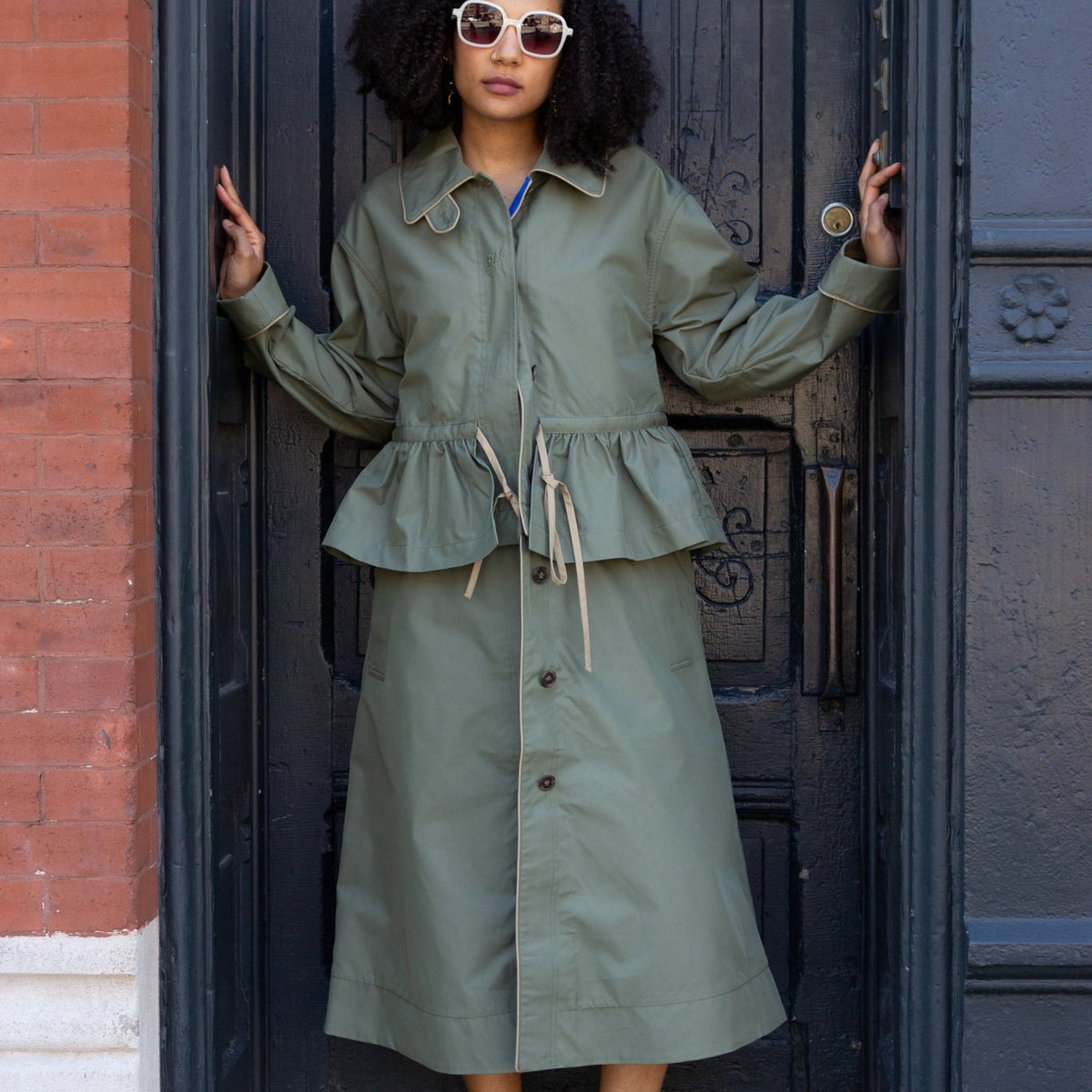 Myrtle Trench in Sage