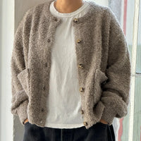 Millie Cardigan in Smoke