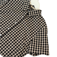 Gingham Cropped Shirt