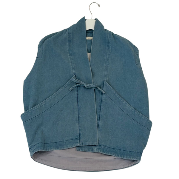 Sumo Vest in Faded Blue