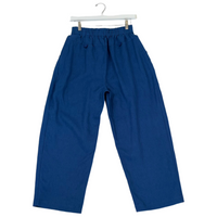 Linen Pleated Trouser in Coblat