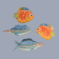 Funny Fish Hair Claws