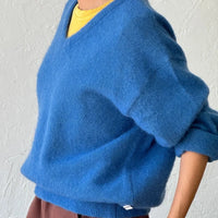 James Mohair Sweater in Blue