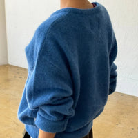 James Mohair Sweater in Blue