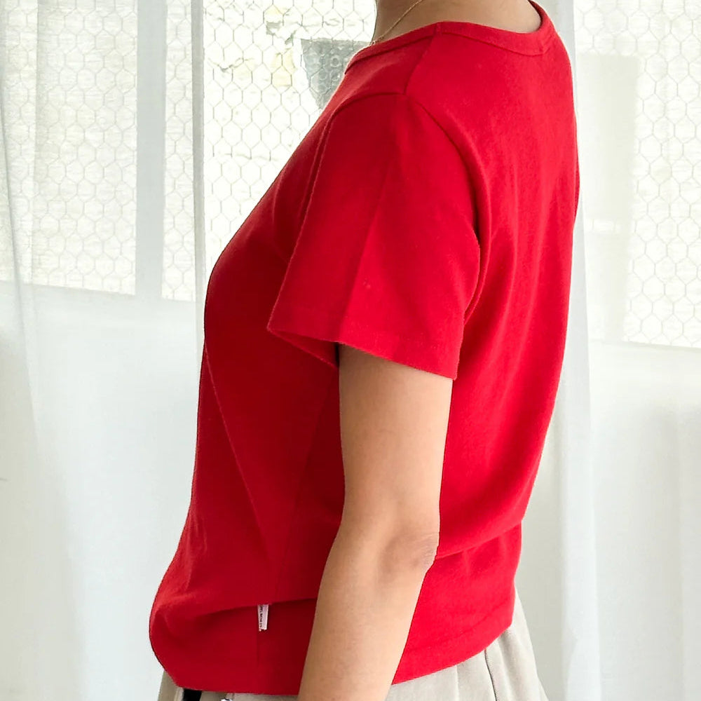 Go-To Tee in Chili