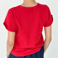 Go-To Tee in Chili
