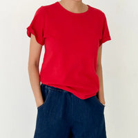 Go-To Tee in Chili