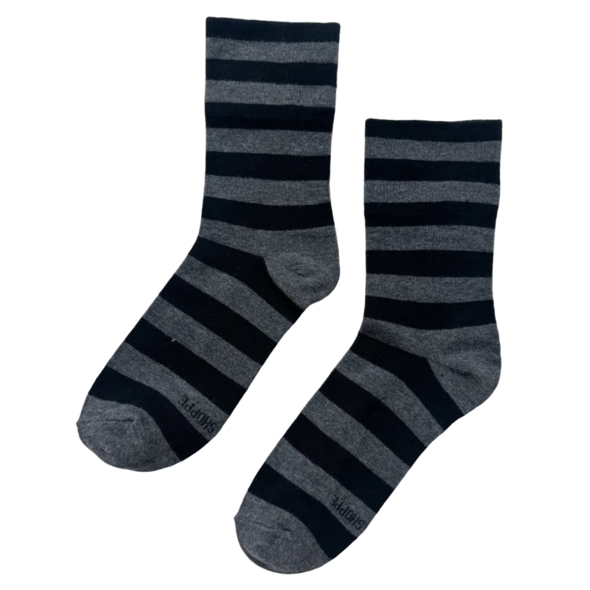 Wide Stripe Wally Socks