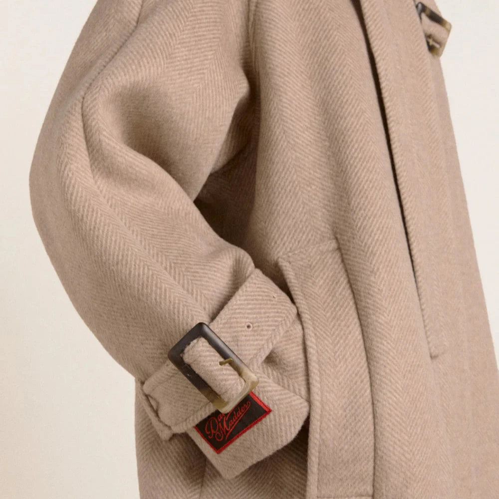 Jude Wool Coat in Grey