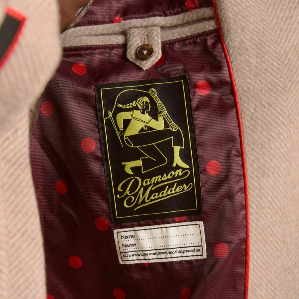 Jude Wool Coat in Grey