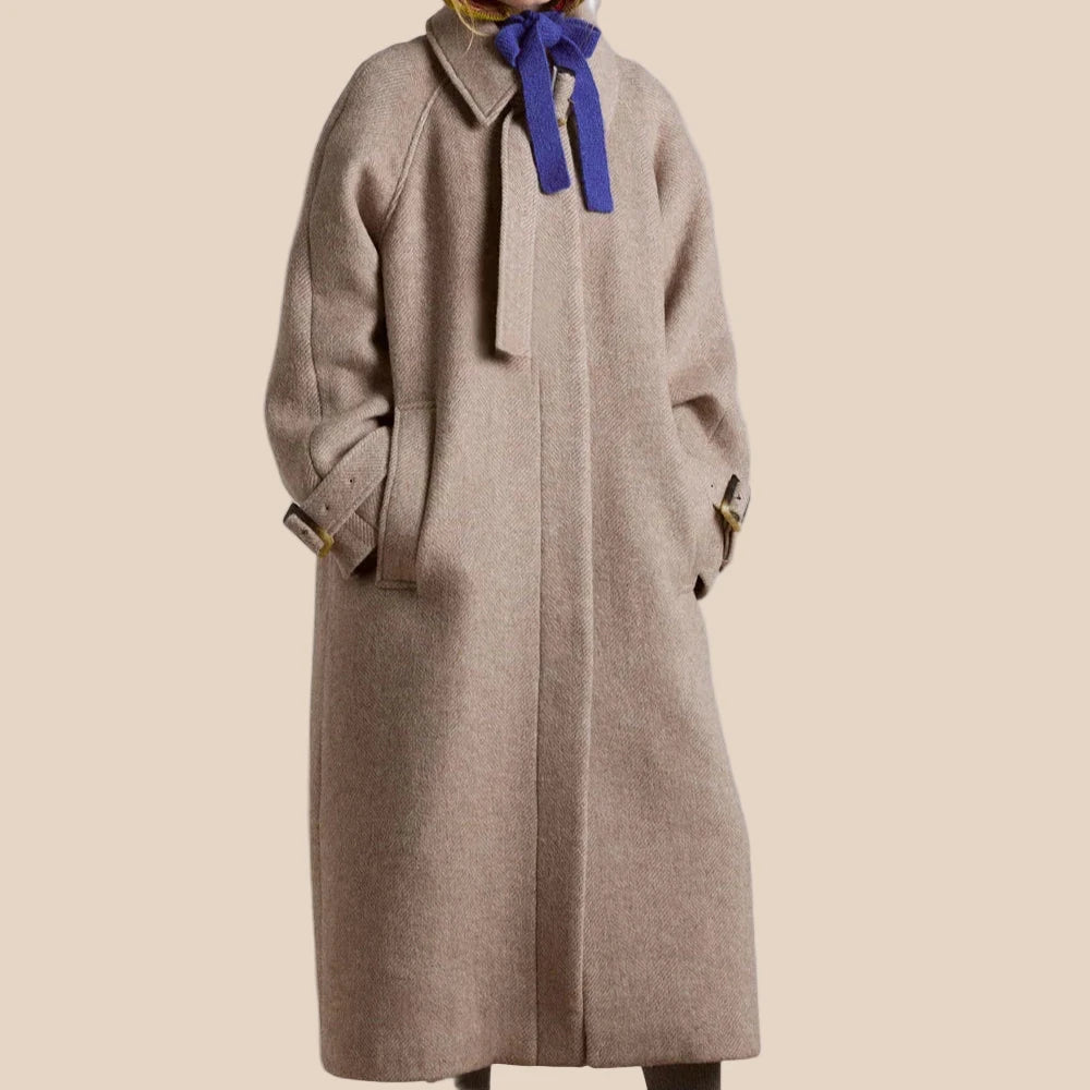 Jude Wool Coat in Grey