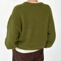 James Mohair Sweater in Leaf