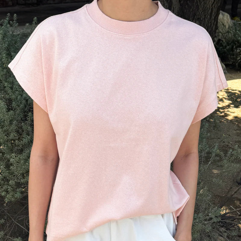 Jeanne Tee in Baby Pink
