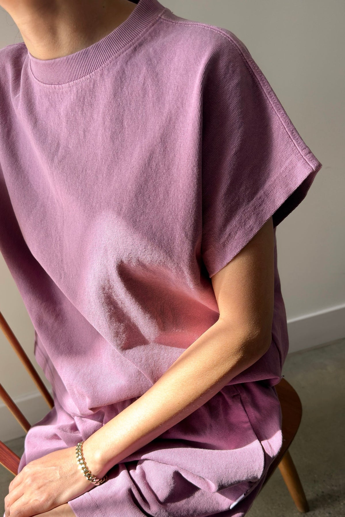 Jeanne Tee in Dusty Lilac