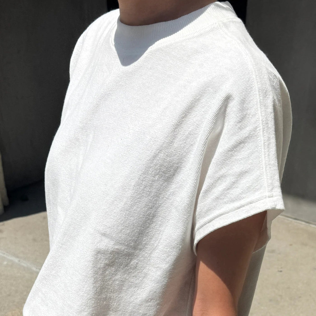 Jeanne Tee in White