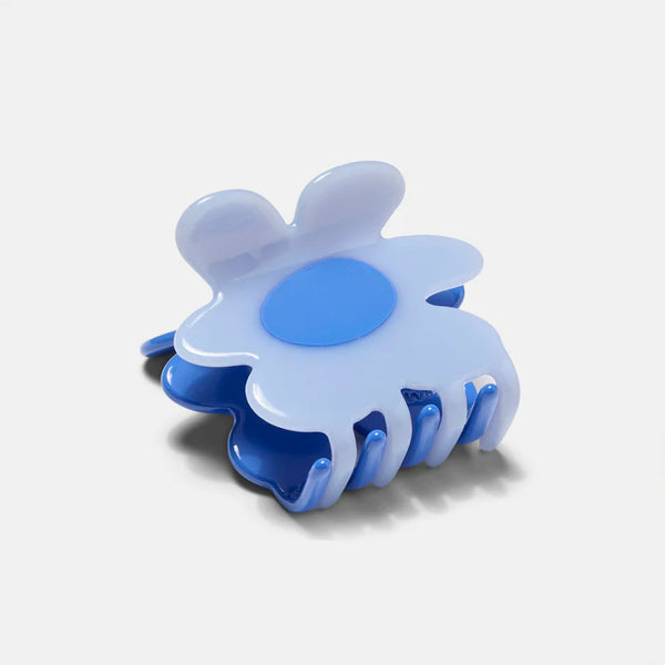 Jester Flower Claw in Periwinkle Blue