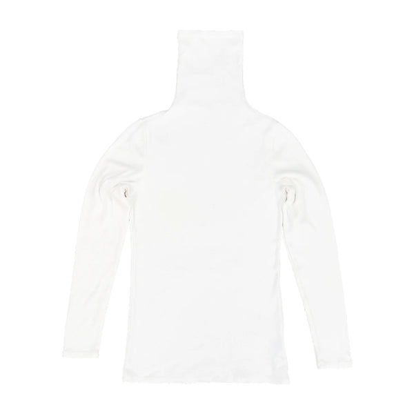 Whidbey Turtleneck in Washed White