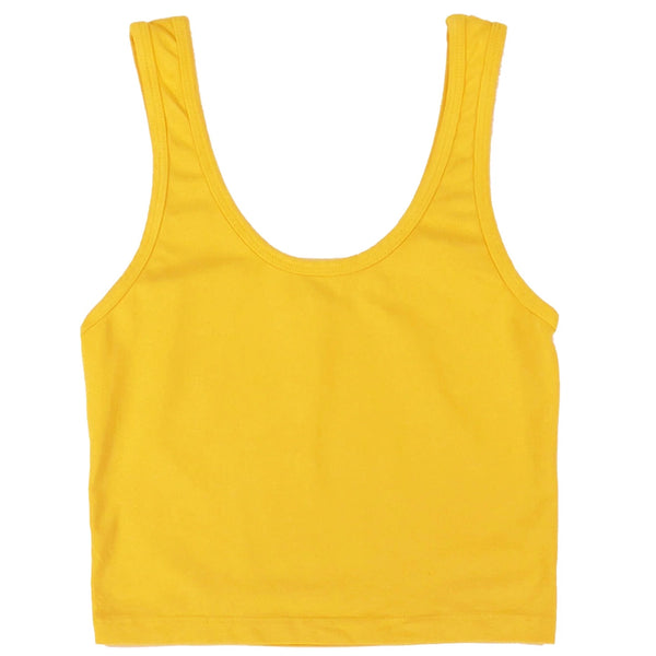 Sporty Tank in Sunshine Yellow