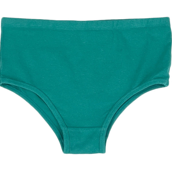 High Waist Brief in Ivy Green