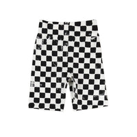 Bike Shorts in Checkerboard