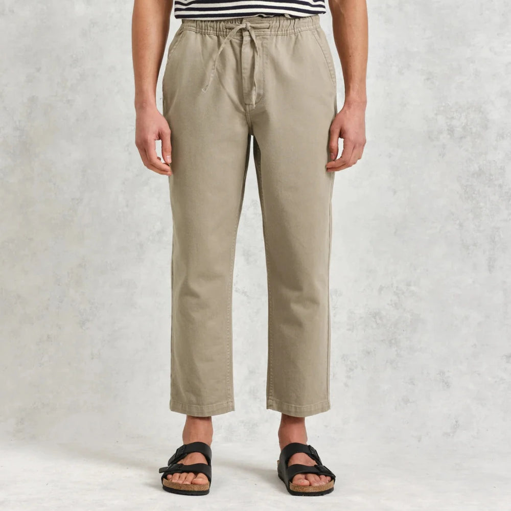 パンツ KIIT Light canvas side gather trousers パンツ KIIT Light canvas side gather trousers Men's Rivet