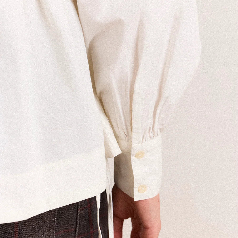 Lettie Blouse in White