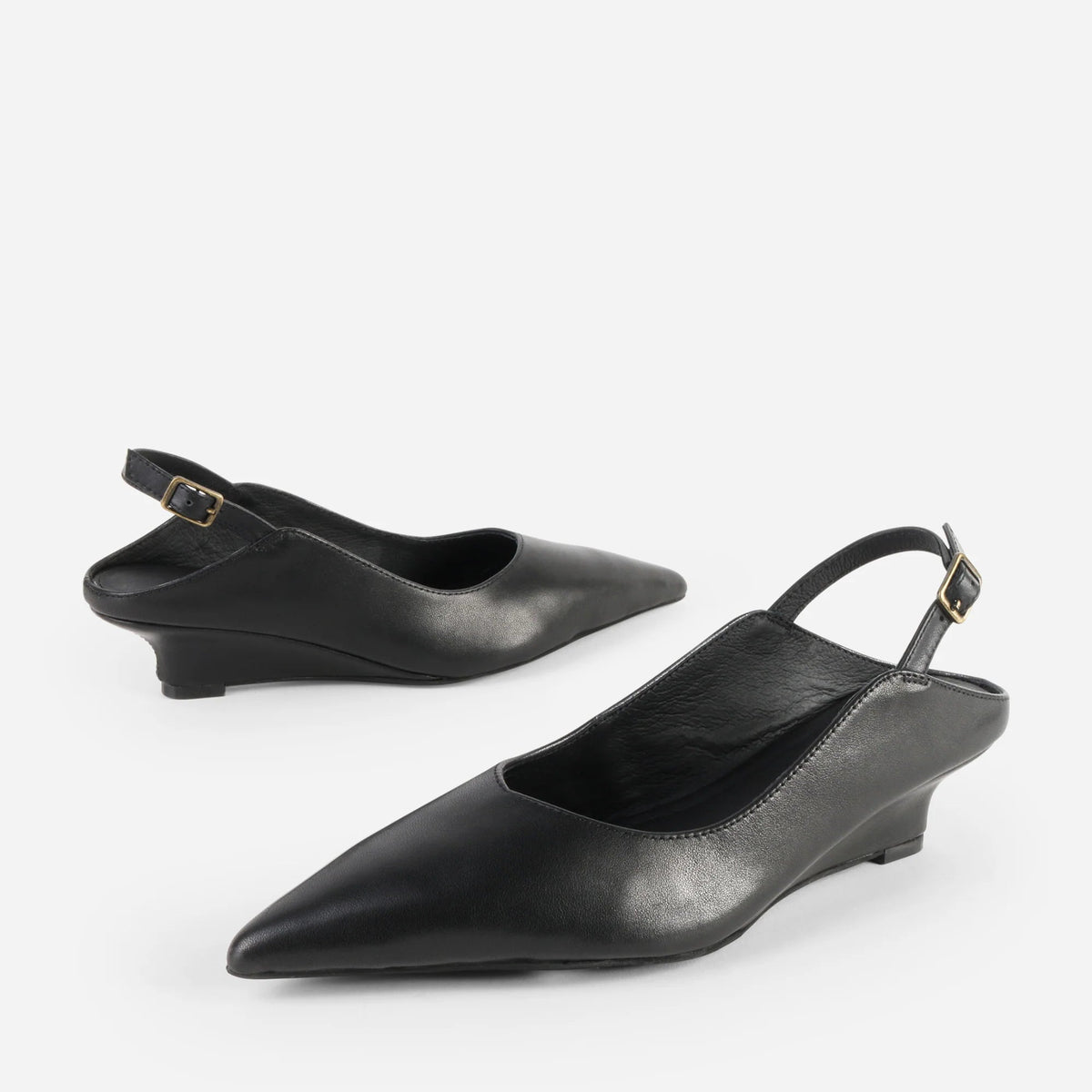 Lift Slingback Heel in Black