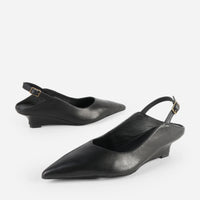 Lift Slingback Heel in Black