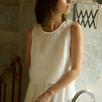 Sadie Top in Milky White