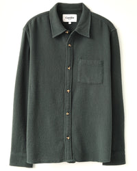 Waffle LS Shirt in Green