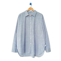 Light Weight Owen Shirt in Blue Pinstripe