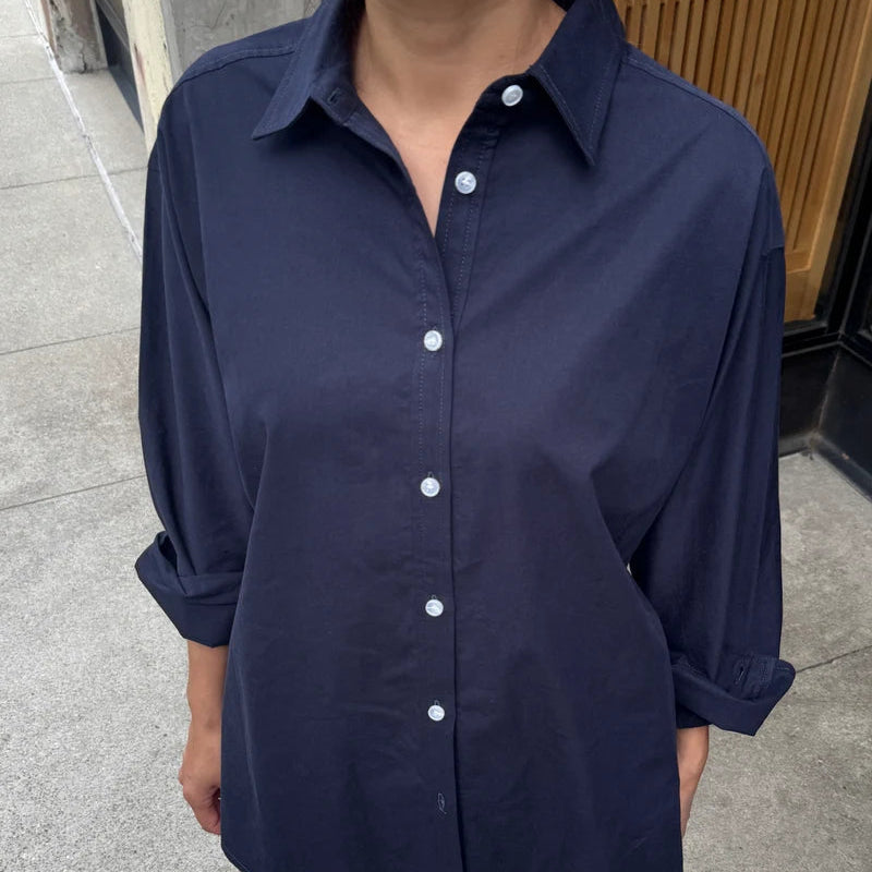Light Weight Owen Shirt in Navy