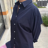 Light Weight Owen Shirt in Navy
