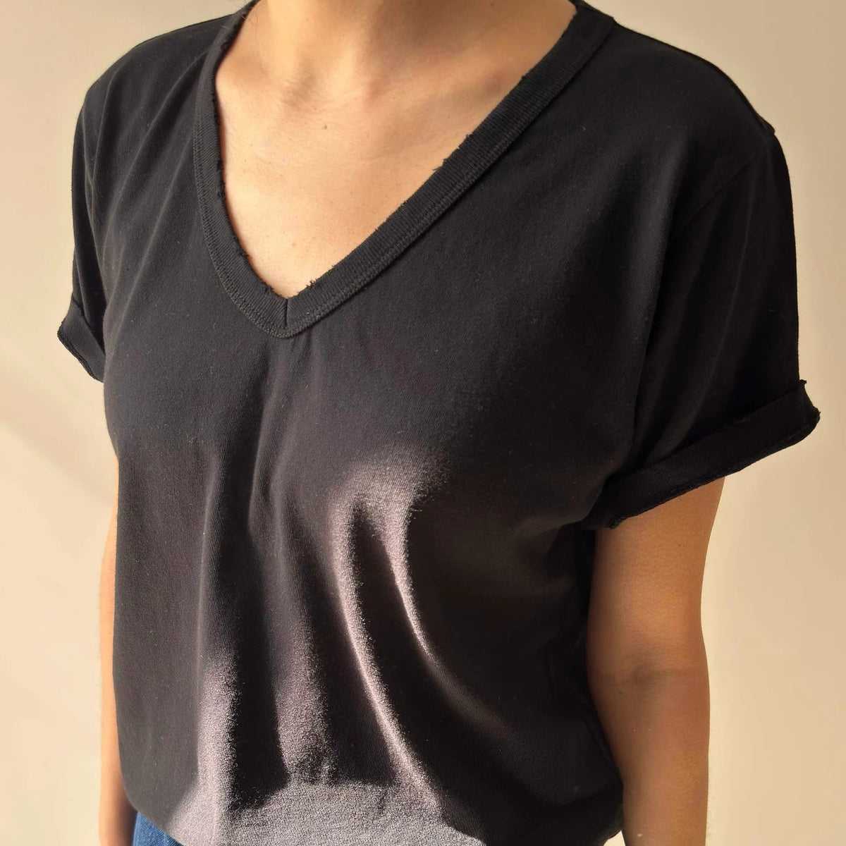La Vie Tee in True Black