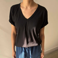 La Vie Tee in True Black