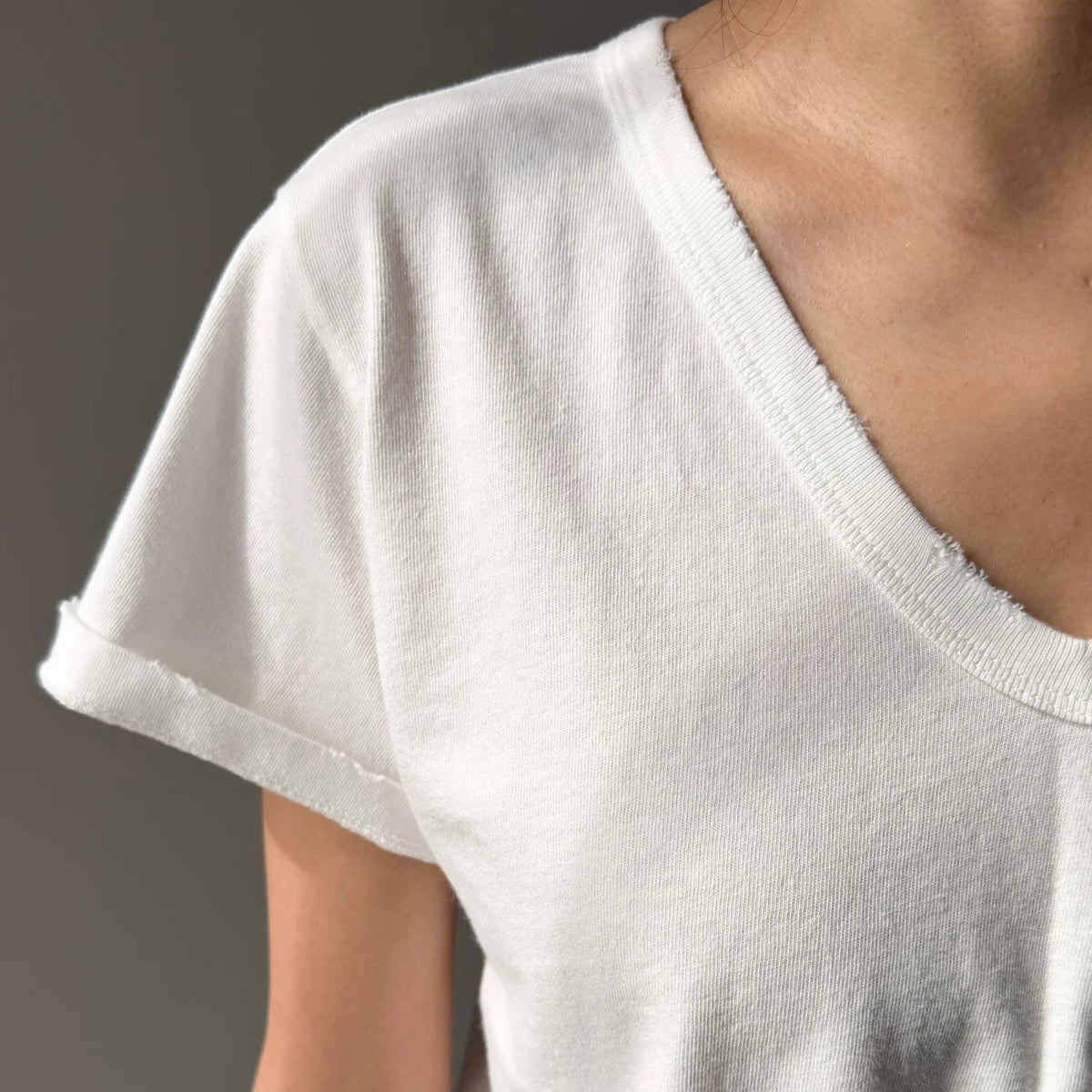 La Vie Tee in Vintage White