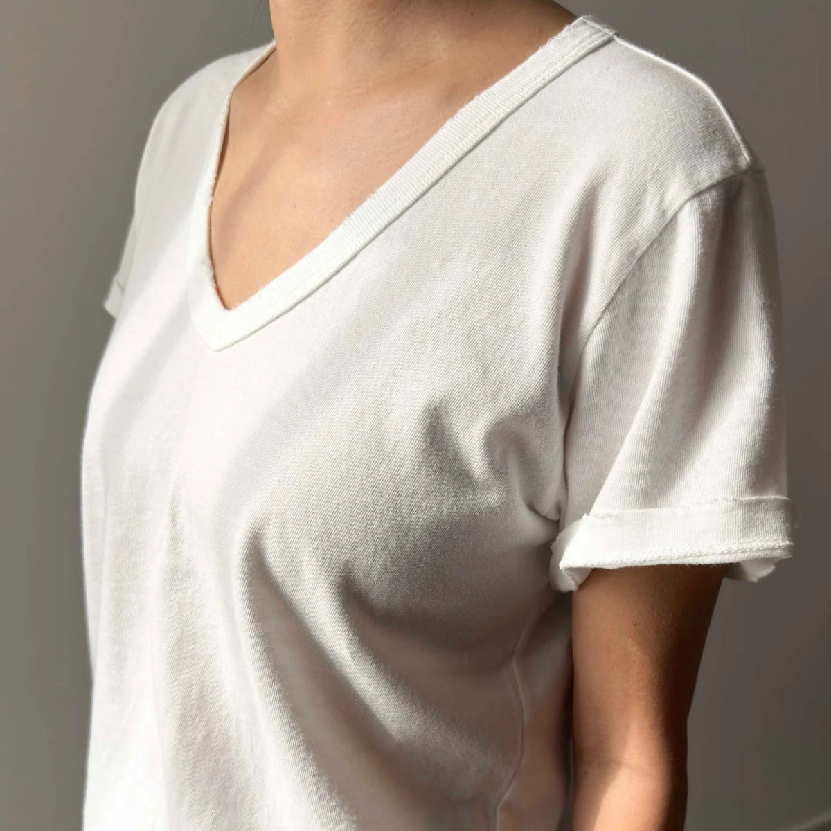La Vie Tee in Vintage White