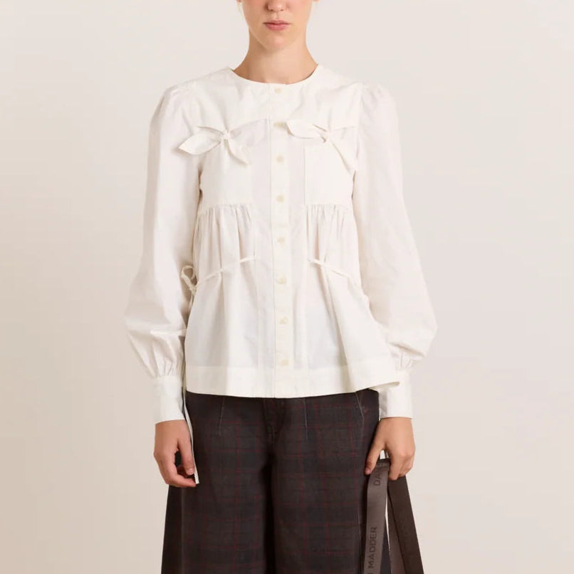 Lettie Blouse in White