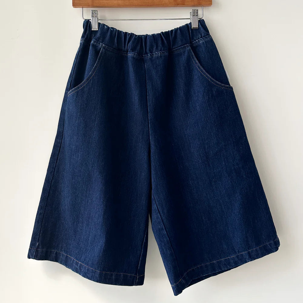 Liam Bermuda in Raw Denim