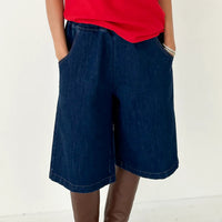 Liam Bermuda in Raw Denim