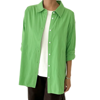 Light Weight Owen Shirt in Green Bud