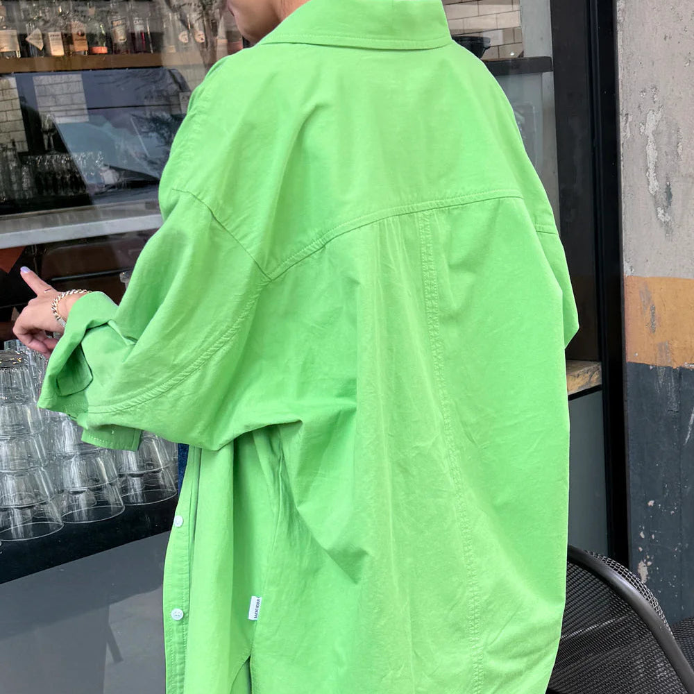 Light Weight Owen Shirt in Green Bud