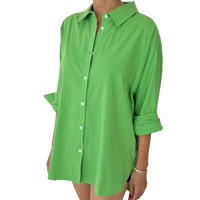 Light Weight Owen Shirt in Green Bud