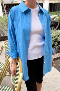 Light Weight Owen Shirt in Lake Blue