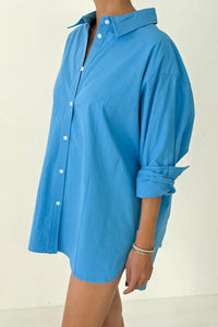Light Weight Owen Shirt in Lake Blue