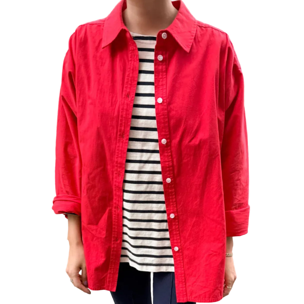 Light Weight Owen Shirt in Red
