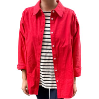 Light Weight Owen Shirt in Red