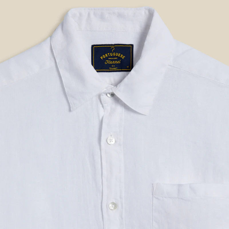 Linen Shirt in White
